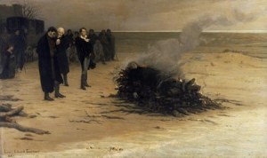 The Cremation of Percy Bysshe Shelley