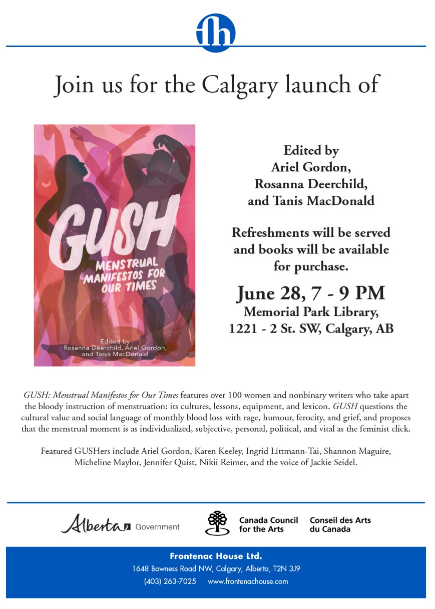 GUSH YYC launch flyer